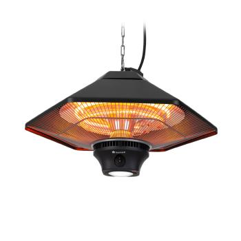 Blumfeldt Heat Hexa, infračervený ohřívač, 800/1200 W, halogen, IP34, LED, černý