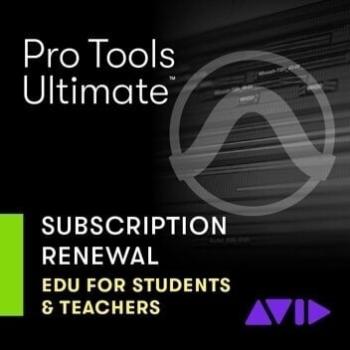 AVID Pro Tools Ultimate Annual Paid Annual Subscription - EDU (Renewal) (Digitální produkt)