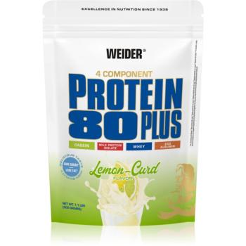 Weider Protein 80 Plus syrovátkový protein s aminokyselinami příchuť Lemon -Curd 500 g