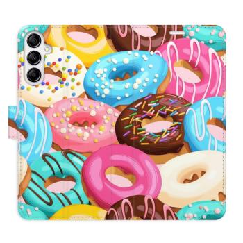 Flipové pouzdro iSaprio - Donuts Pattern 02 - Samsung Galaxy A14 / A14 5G