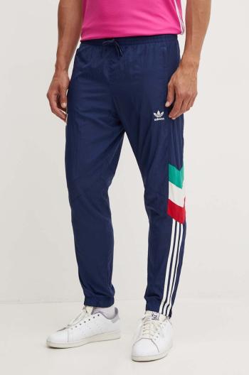 Tepláky adidas Originals tmavomodrá barva, vzorované, IY4630