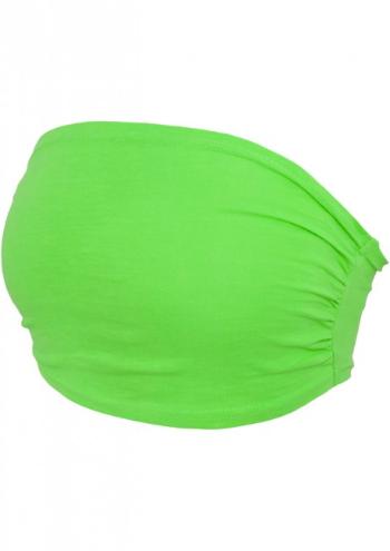 Urban Classics Ladies Neon Bandeau Top neongreen - L