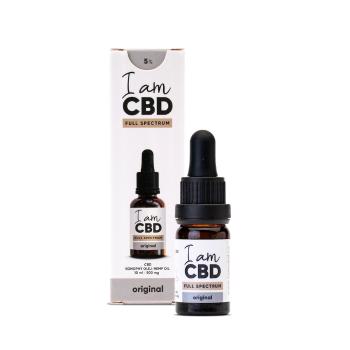 I am CBD Full Spectrum CBD konopný olej 5% 10 ml