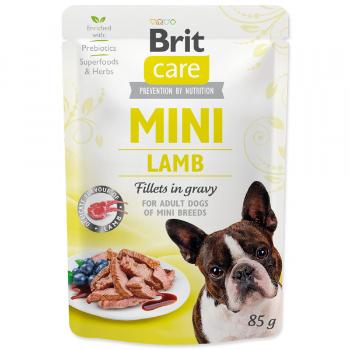 Kapsička Brit Care Mini Lamb fillets in gravy 85g