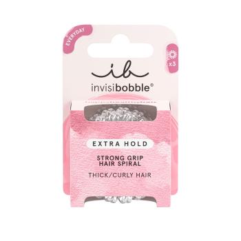 Invisibobble Gumička do vlasů Extra Hold Crystal Clear 3 ks