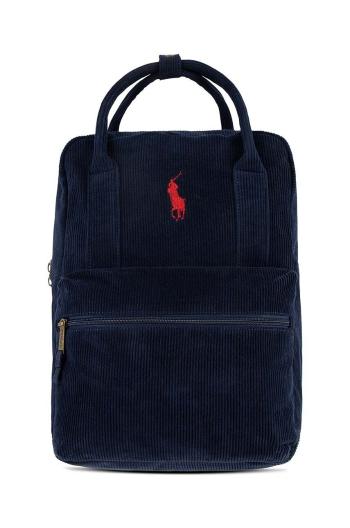 Dětský batoh Polo Ralph Lauren tmavomodrá barva, velký, hladký