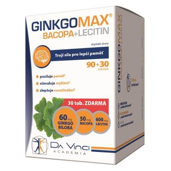 DA VINCI ACADEMIA GinkgoMAX+Bacopa+Lecitín 90+30 kapsúl