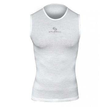 Unisex tílko Brubeck Multifunctional Base Layer 3D  S  White