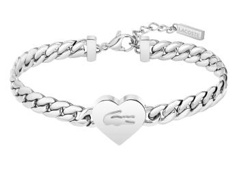 Lacoste Romantický ocelový náramek Love My Croc 2040463