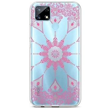 TopQ Realme 7i silikon Pink Mandala 62463 (Sun-62463)