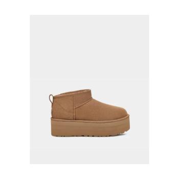 UGG  1135092 CLASSIC ULTRA MINI PLATFORM  Čižmy Hnedá