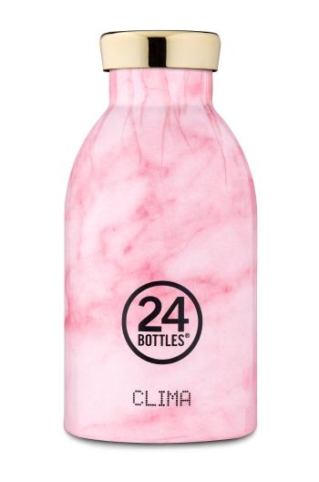 Termoláhev 24bottles Clima Pink Marble 330 ml Clima.330.Pink.Marble-PinkMarble