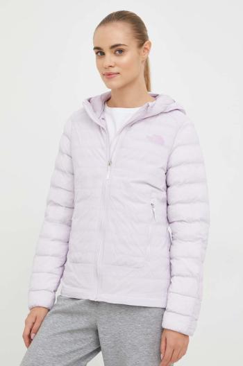 Sportovní bunda The North Face Thermoball 50/50 fialová barva