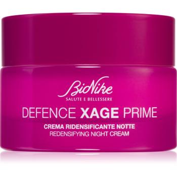 BioNike Defence Xage výživný krém pro obnovu hutnosti pleti na noc 50 ml