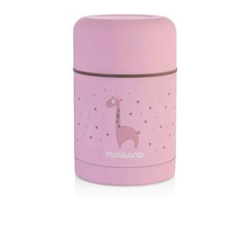 MINILAND Termoska Silky na jídlo 600 ml - pink (8413082892227)