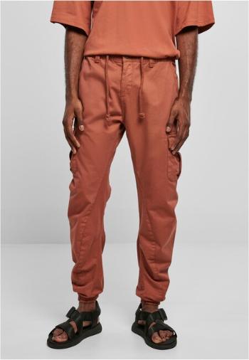 Urban Classics Cargo Jogging Pants terracotta - L