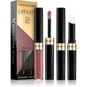 Max Factor Lipfinity Lip Colour dlouhotrvající rtěnka s balzámem odstín 016 Glowing 4,2 g