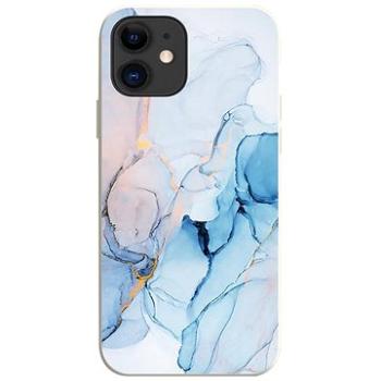 TopQ Kryt iPhone 11 Mramor modrý 75326 (Sun-75326)