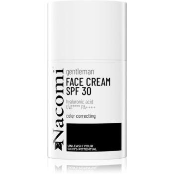 Nacomi Gentleman hydratační krém SPF 30 pro muže 50 ml