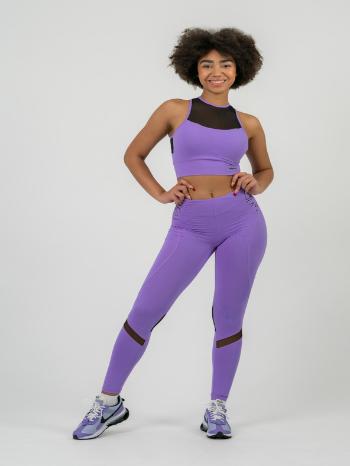 Nebbia Fit Activewear Tepláky Fialová