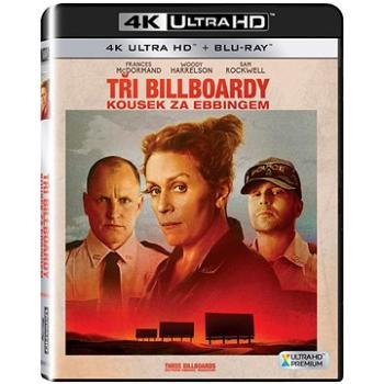 Tři billboardy kousek za Ebbingem (2 disky) - Blu-ray + 4K Ultra HD (BD001740)