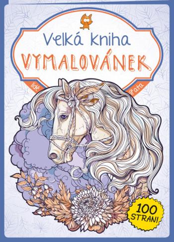 Velká kniha Vymalovánek - fialová - autorů