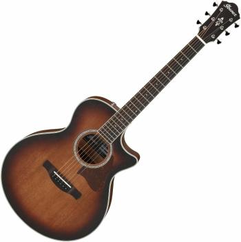 Ibanez AE240JR-MHS Natural Elektroakustická gitara Jumbo