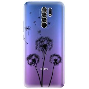 iSaprio Three Dandelions - black pro Xiaomi Redmi 9 (danbl-TPU3-Rmi9)