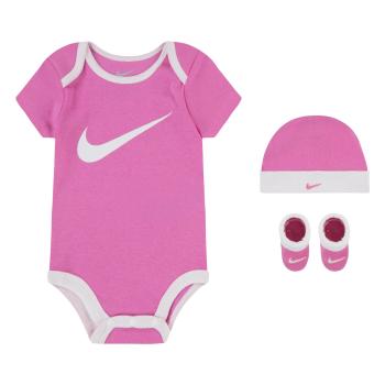 Nike swoosh 3pc set 6-12m