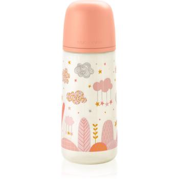 Suavinex Dreams SX Pro Physiological L kojenecká láhev 6 m+ Dense Flow - Pink 360 ml