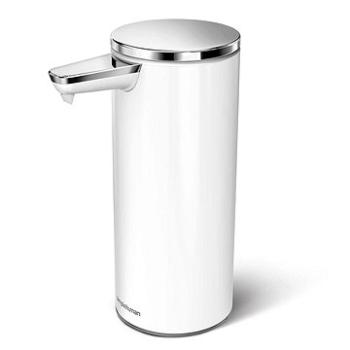 Simplehuman Bezdotykový dávkovač mýdla 266 ml, White - nerez ocel, dobíjecí (ST1045)