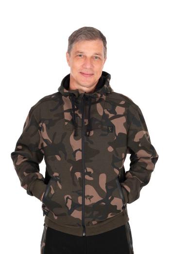 Fox Rybářská Mikina Camo Full Zip Premium 310 Hoodie - L