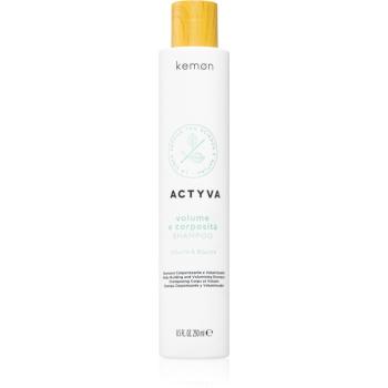 Kemon Actyva Volume e Corposità šampon pro objem jemných vlasů bez silikonů 250 ml