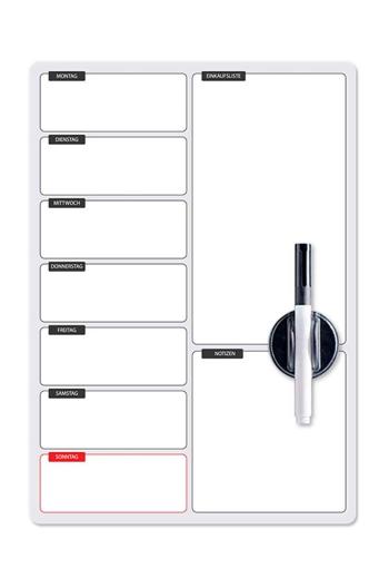 Magnetická tabule na lednici Balvi Einkaufsliste GR