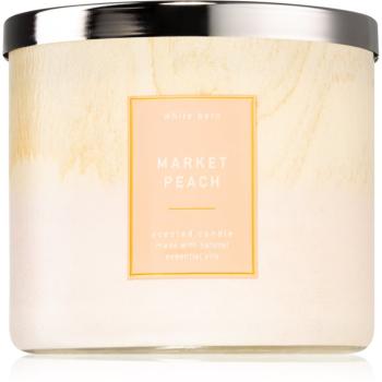 Bath & Body Works Market Peach vonná svíčka 411 g