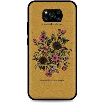 TopQ Xiaomi Poco X3 Pro silikon Bouquet 62414 (Sun-62414)