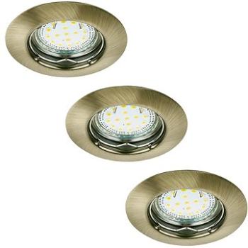 Rabalux - SADA 3xLED podhledové svítidlo 3xGU10-LED/3W/230V (66870)