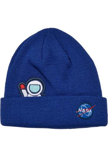 Mr. Tee NASA Embroidery Beanie Kids royal - L/XL