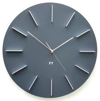 Future Time FT2010GY Round grey Designové 