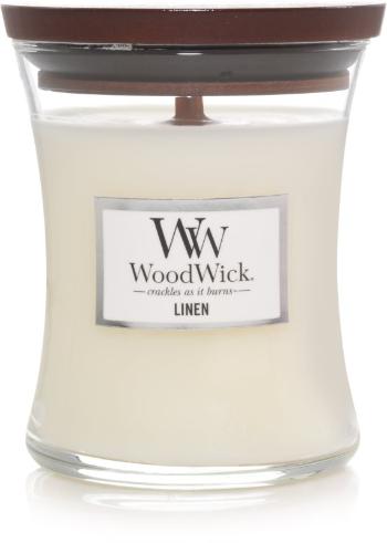 Gyertya WOODWICK Linen 275 g