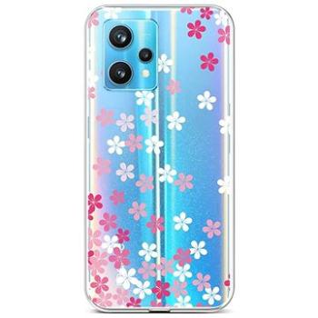 TopQ Kryt Realme 9 Pro+ silikon Pink Blossom 73288 (Sun-73288)