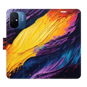 Flipové pouzdro iSaprio - Fire Paint - Xiaomi Redmi 12C