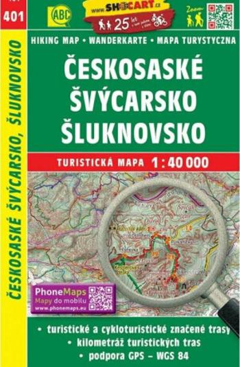 SC 401 Českosaské Švýcarsko, Šluknovsko 1:40 000