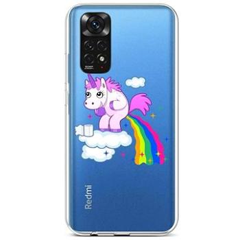 TopQ Kryt Xiaomi Redmi Note 11 silikon Rainbow Disaster 71910 (Sun-71910)