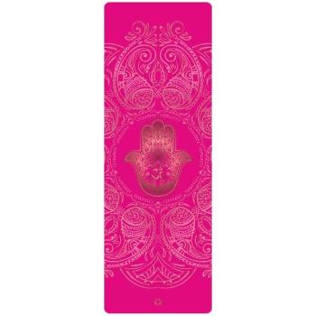 YOGGYS TRAVEL YOGA MAT 1.5 MM HAMSA GYPSY SOUL Podložka na jógu cestovní, růžová, velikost