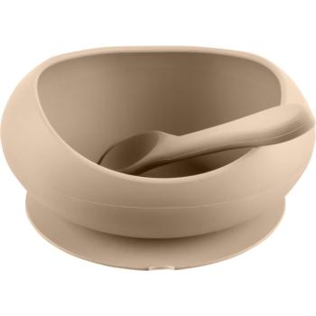 Zopa Silicone Tableware Set jídelní sada Sand Beige 1 ks