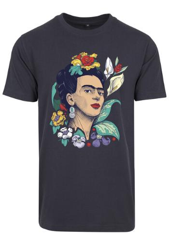 Mr. Tee Ladies Frida Kahlo Flower Tee navy - L