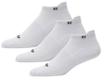 Footjoy ProDry Lightweight Roll Tab Ponožky White 36,5 - 40,5
