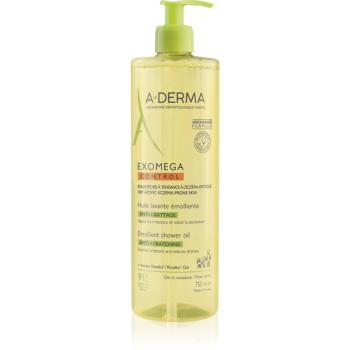 A-Derma Exomega Control Emollient Shower Oil zvláčňující sprchový olej pro suchou až atopickou pokožku 750 ml