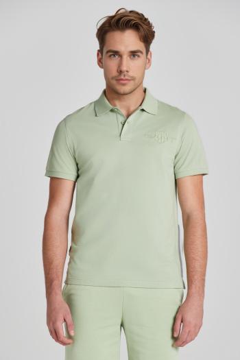 POLOKOŠILE GANT REG TONAL SHIELD SS RUGGER MILKY MATCHA